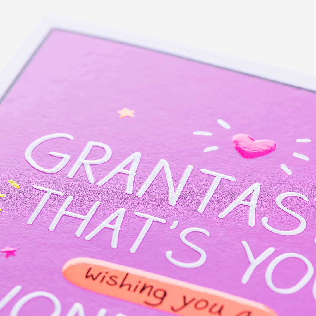 Grantastic! That'S You! Gran Birthday Card