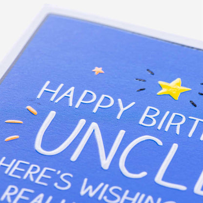 Uncle Really Excellent Day Uncle Birthday Card