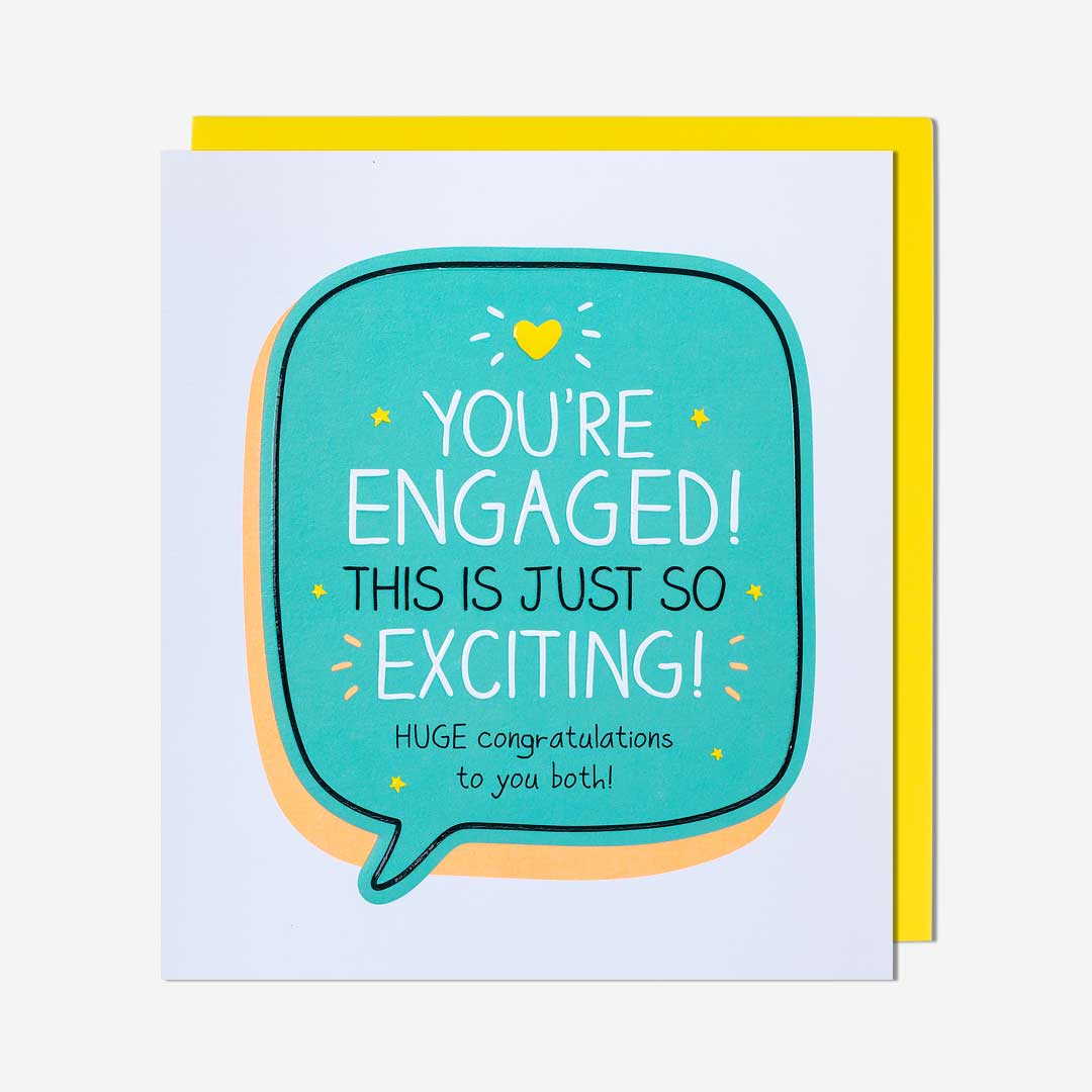 You're Engaged! So Exciting Card