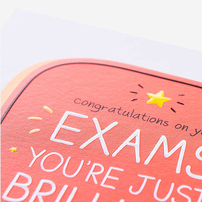 Congratulations On Your Exams Card