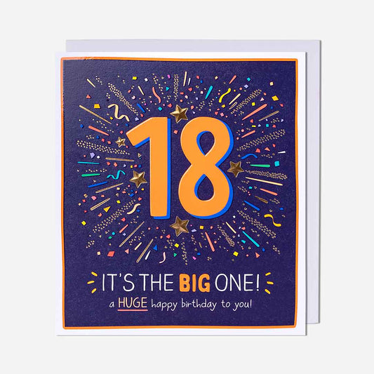 18 It's The Big One 18th Birthday Card