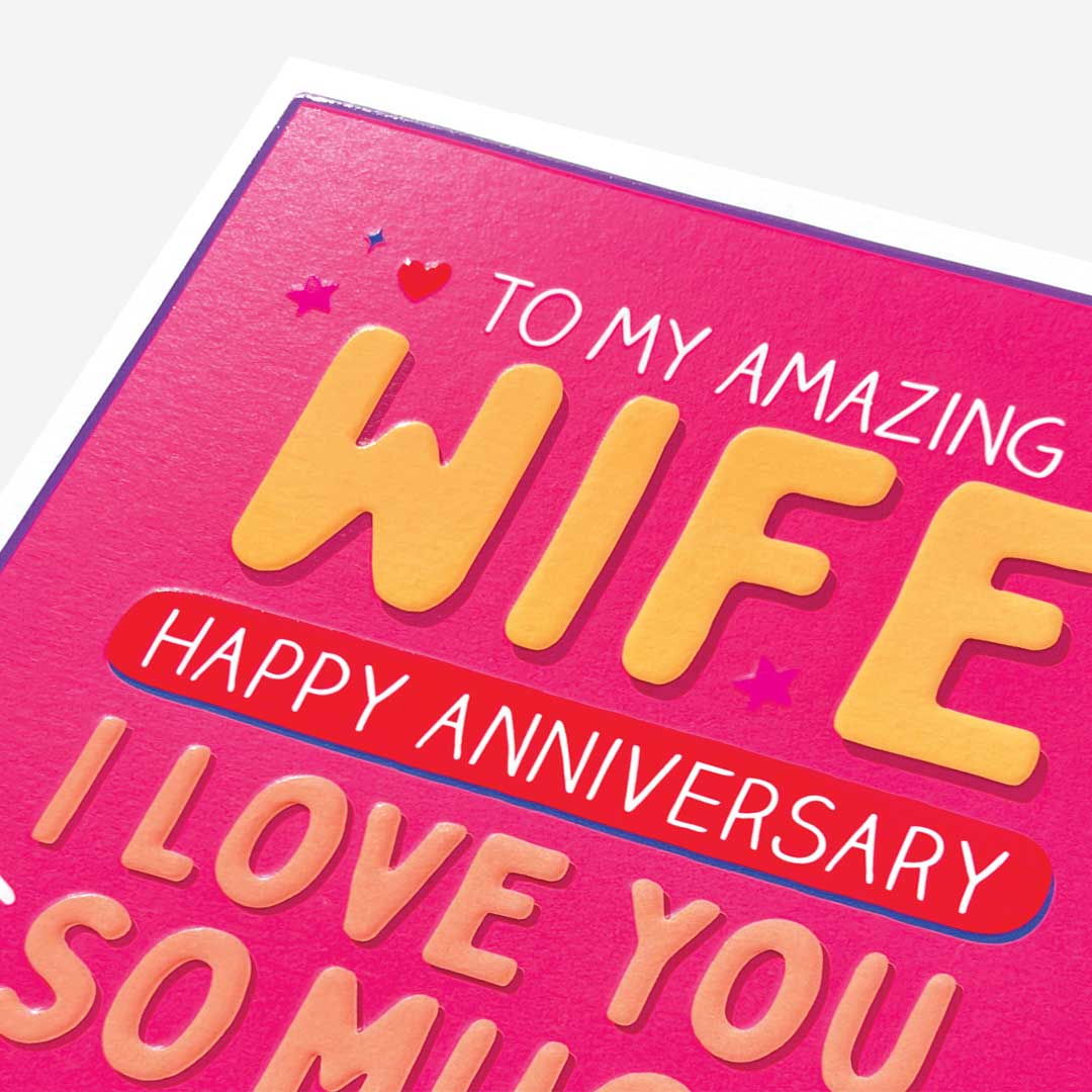 Wife I love you so much pink