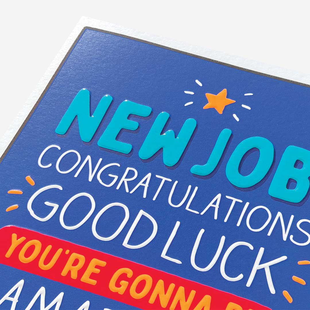 New Job congrats star