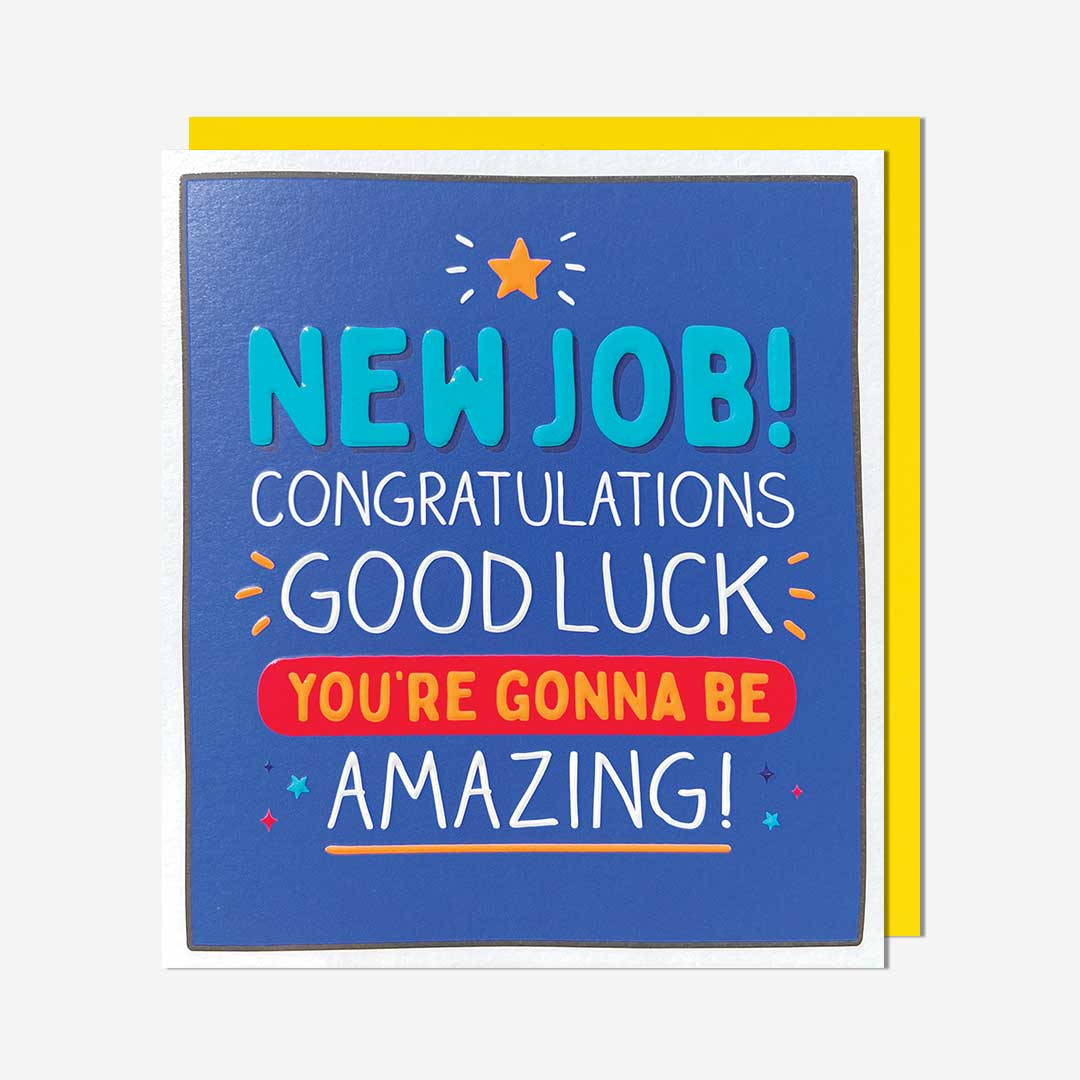 New Job congrats star