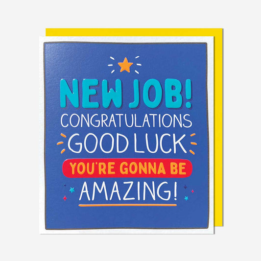 New Job congrats star