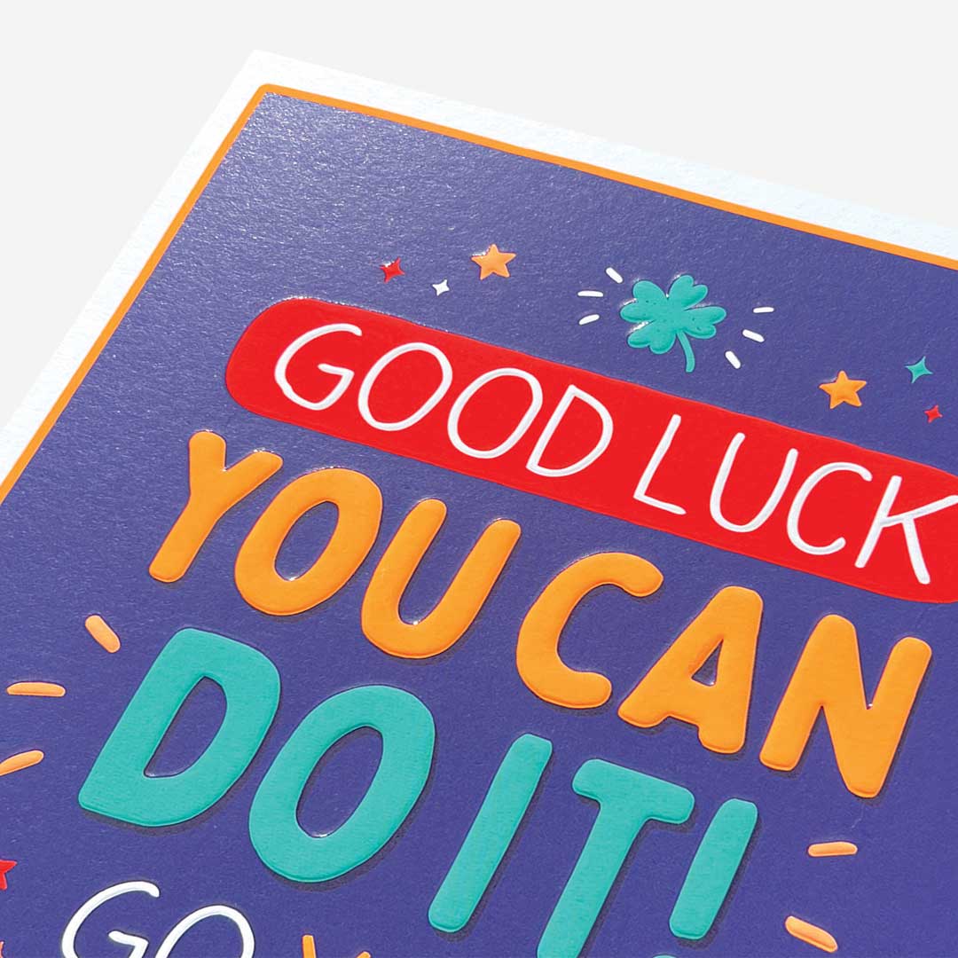 You can do it clover