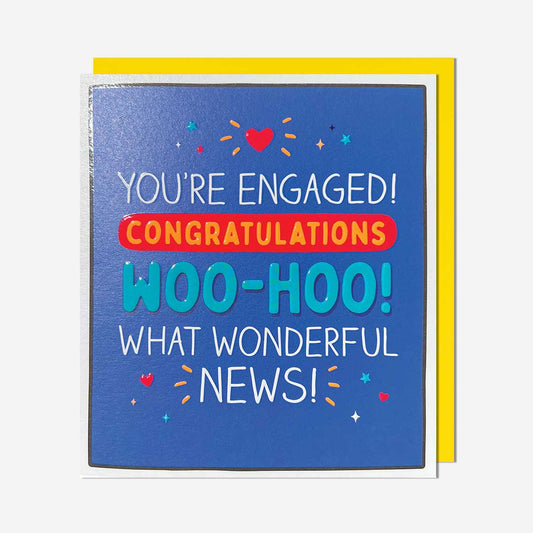 Engaged congrats woohoo