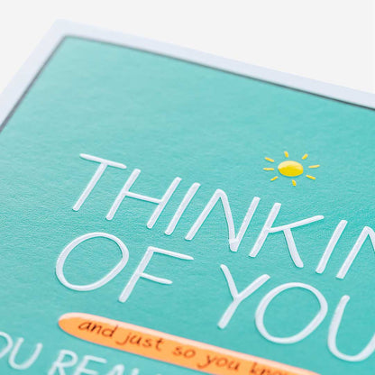 Thinking Of You Special Person Card