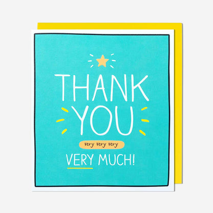 Thank You Very Much Card