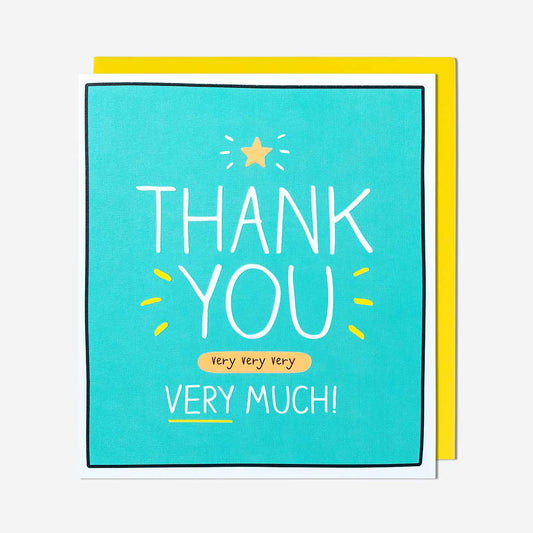 Thank You Very Much Card