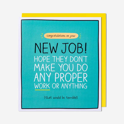 Do Proper Work New Job Card