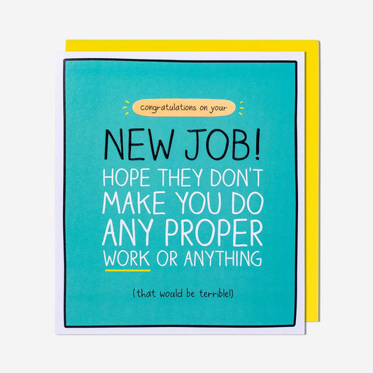 Do Proper Work New Job Card