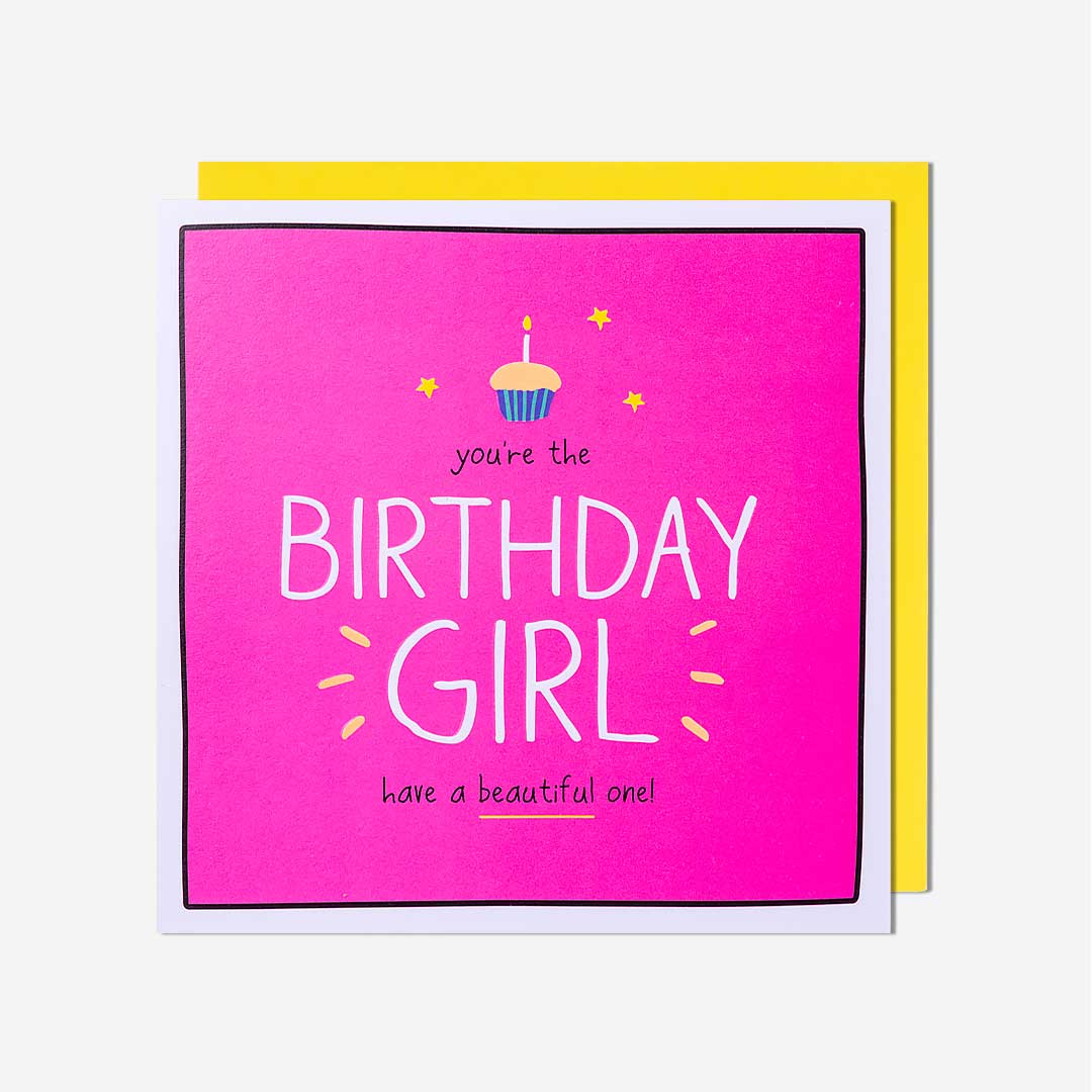 Birthday Girl Beautiful One! Birthday Card
