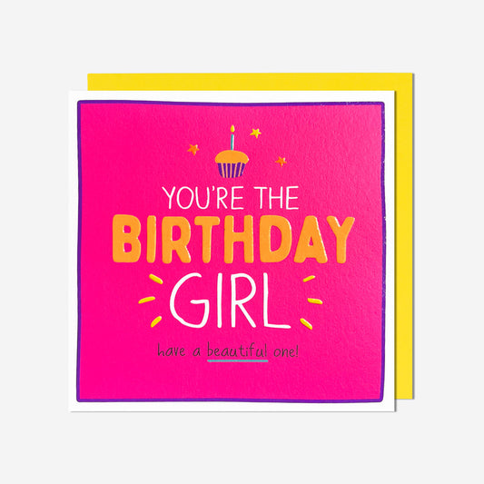 Birthday Girl Beautiful One! Birthday Card