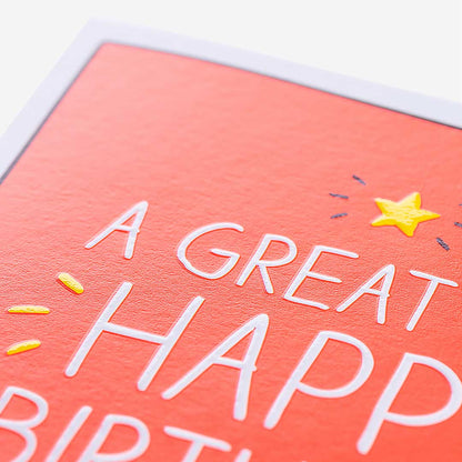A Great Big Happy Birthday Card