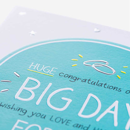 Big Day Wedding Card