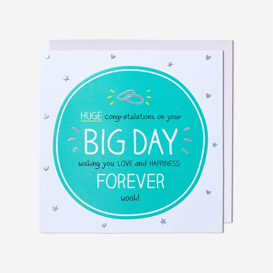 Big Day Wedding Card