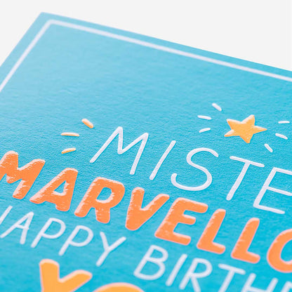 Mister Marvellous Happy Birthday Card