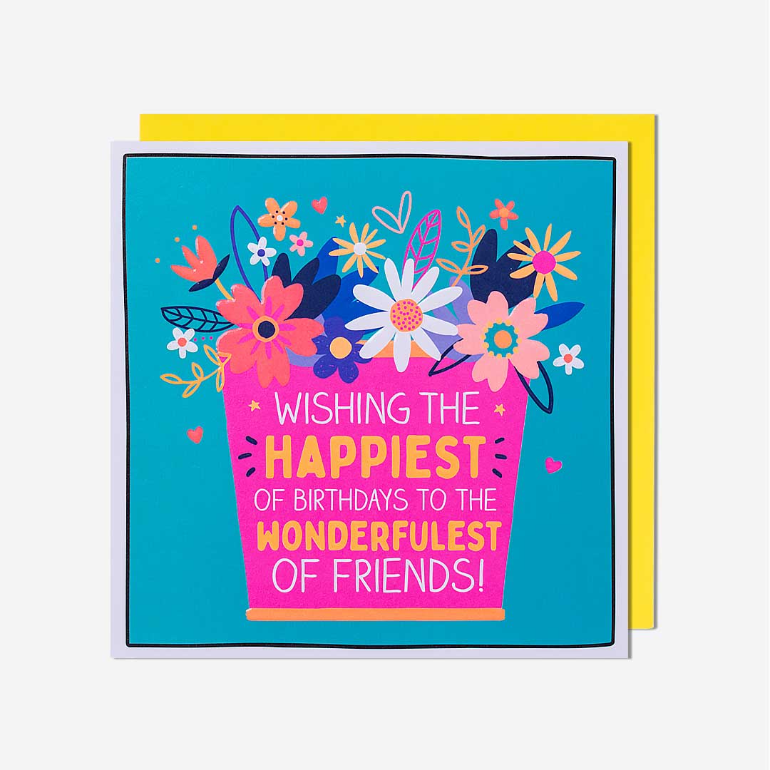Birthday Wonderfulest Of Friends Card