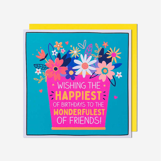 Birthday Wonderfulest Of Friends Card