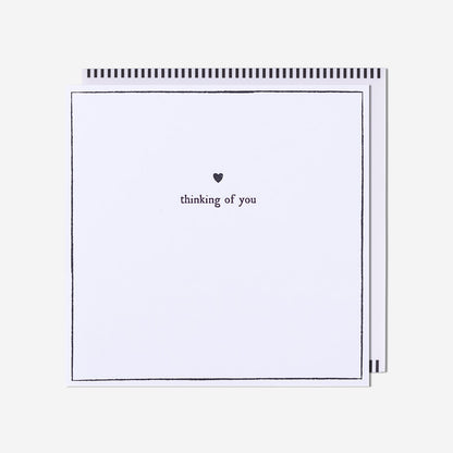 Thinking Of You Little Heart Card