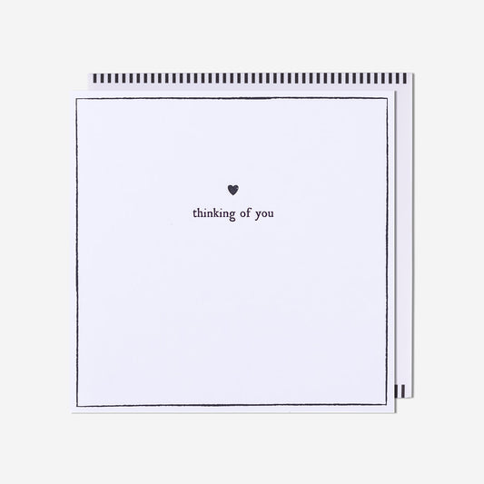 Thinking Of You Little Heart Card