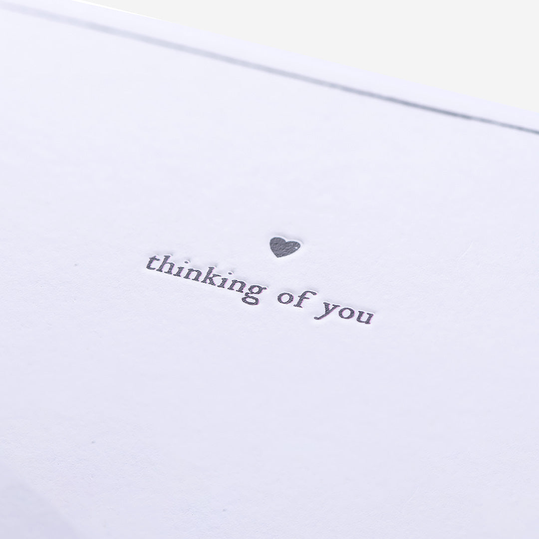 Thinking Of You Little Heart Card