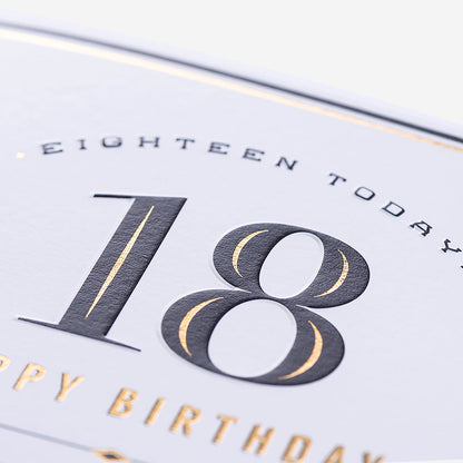 Eighteen Today! Official Adult-Ness! 18th Birthday Card