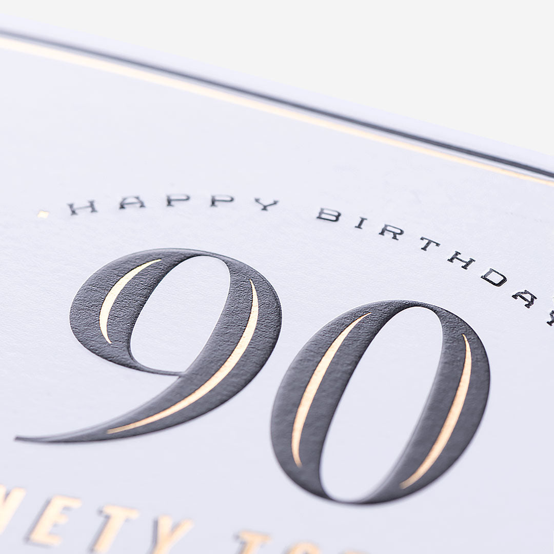 90 Amazing In Every Way 90th Birthday Card