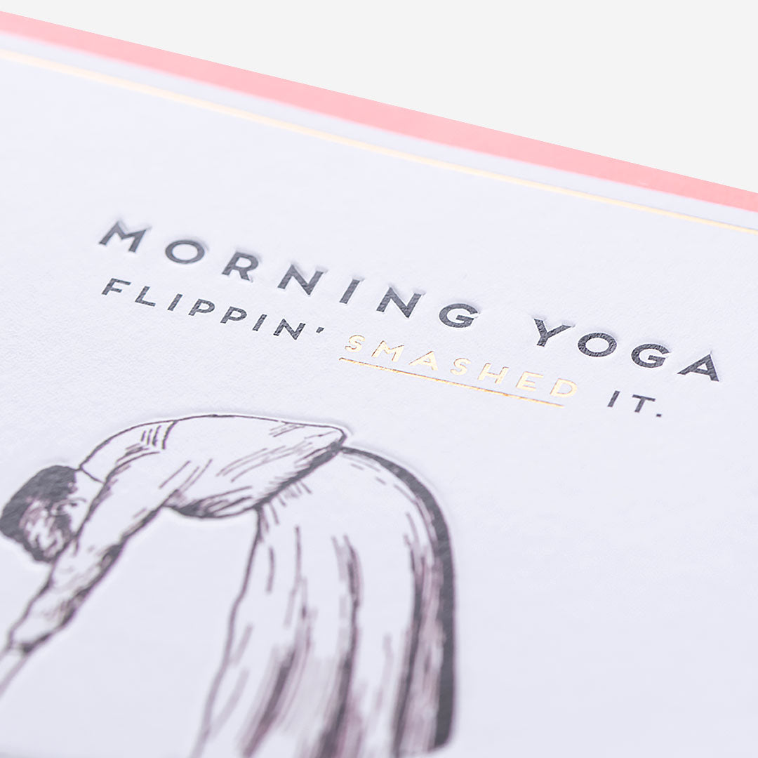 Morning Yoga General Card