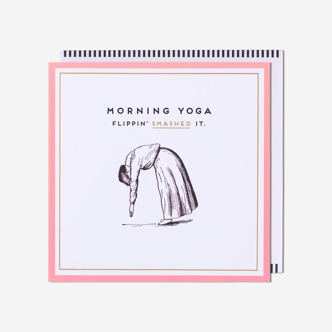 Morning Yoga General Card