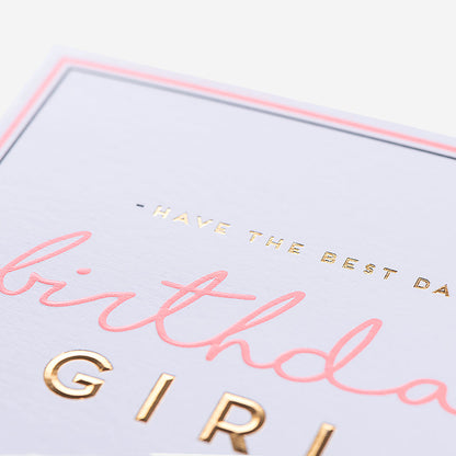 Best Day Birthday Girl Card