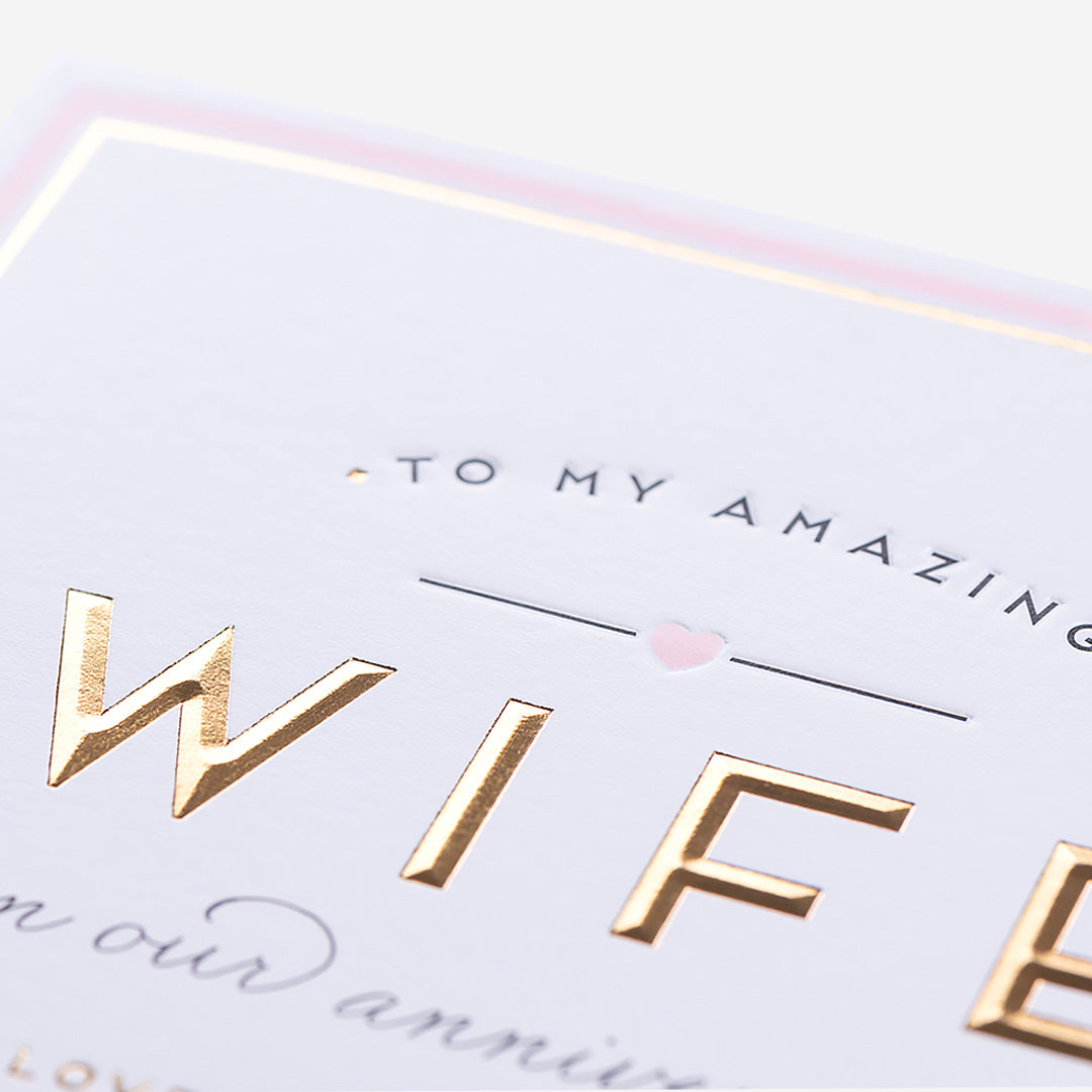 Love You Forever Wife Anniversary Card