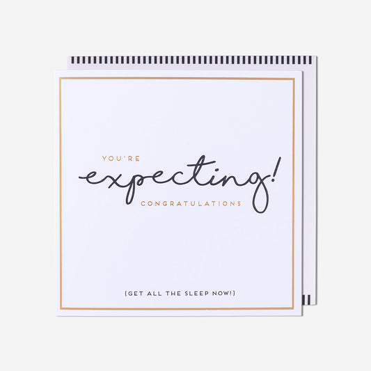 You're Expecting Sleep Now Parents To Be Card