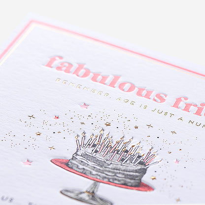 Bigger The Cake Friend Card