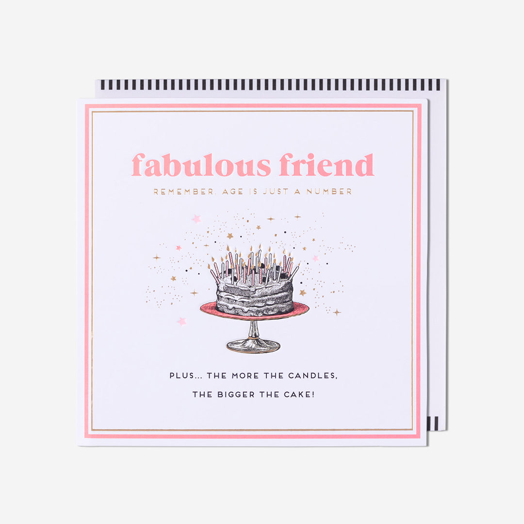 Bigger The Cake Friend Card