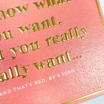 Old Enough To Know What You Want Birthday Card