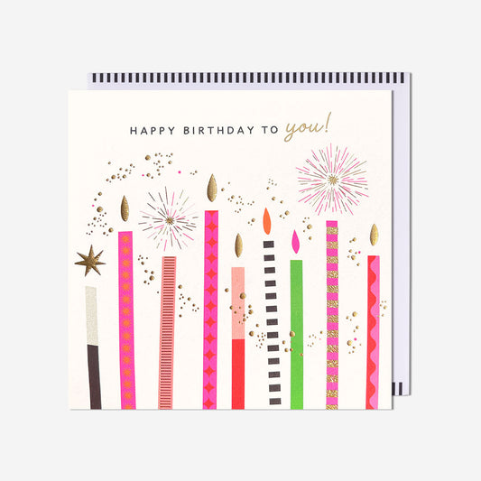 Birthday candles Birthday Card