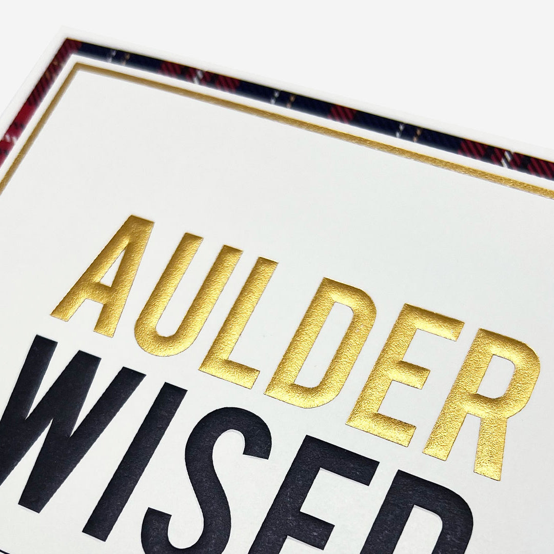 Aulder Wiser Birthday Card
