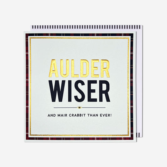 Aulder Wiser Birthday Card