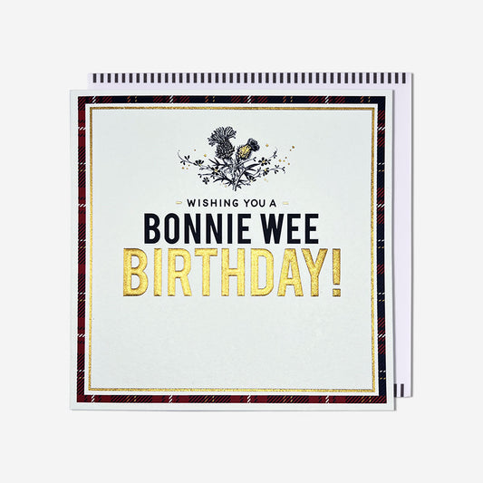 Bonnie Wee Birthday Card