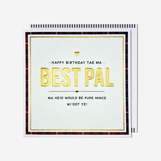 Best Pal Birthday Card