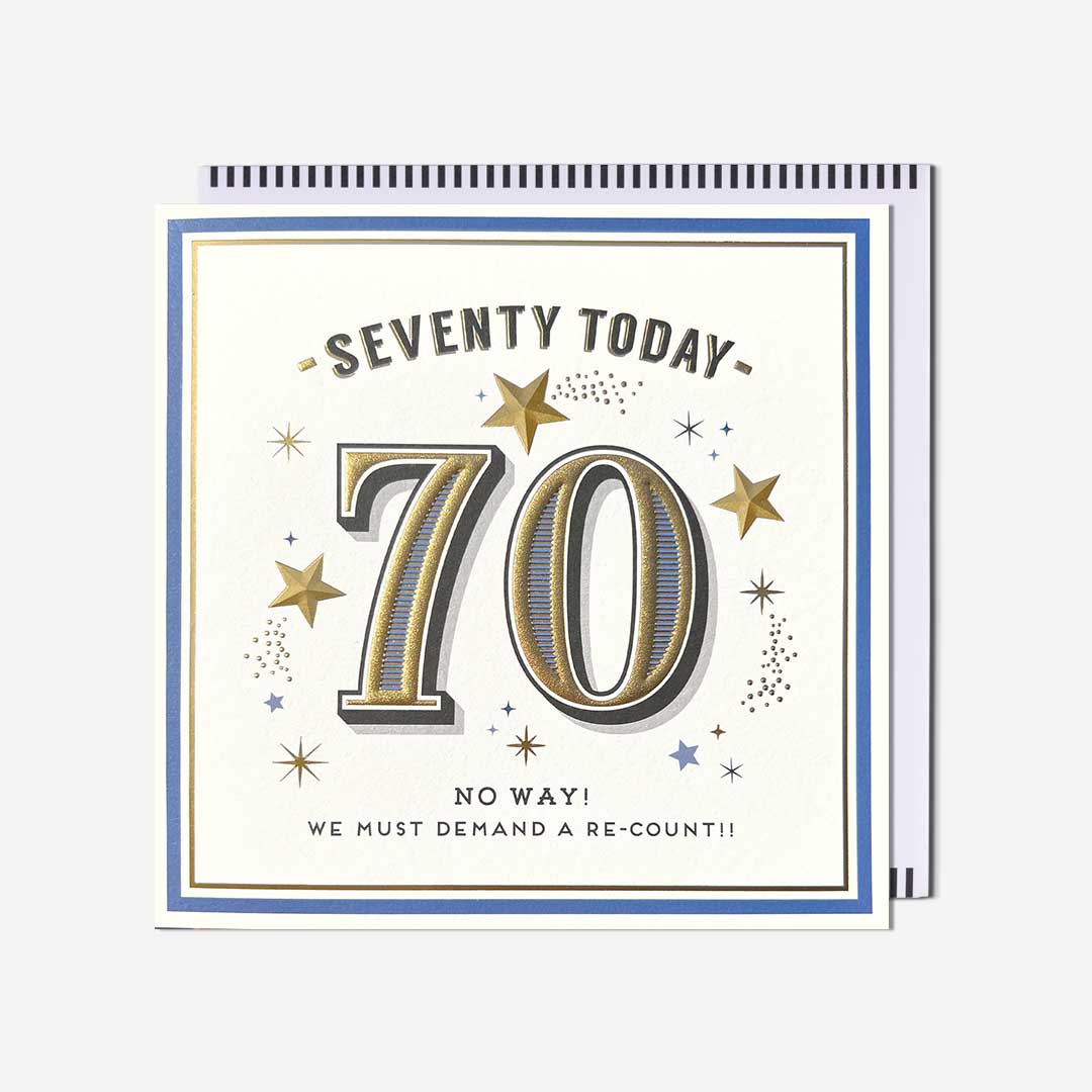 70 today no way!