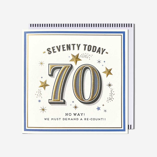 70 today no way!