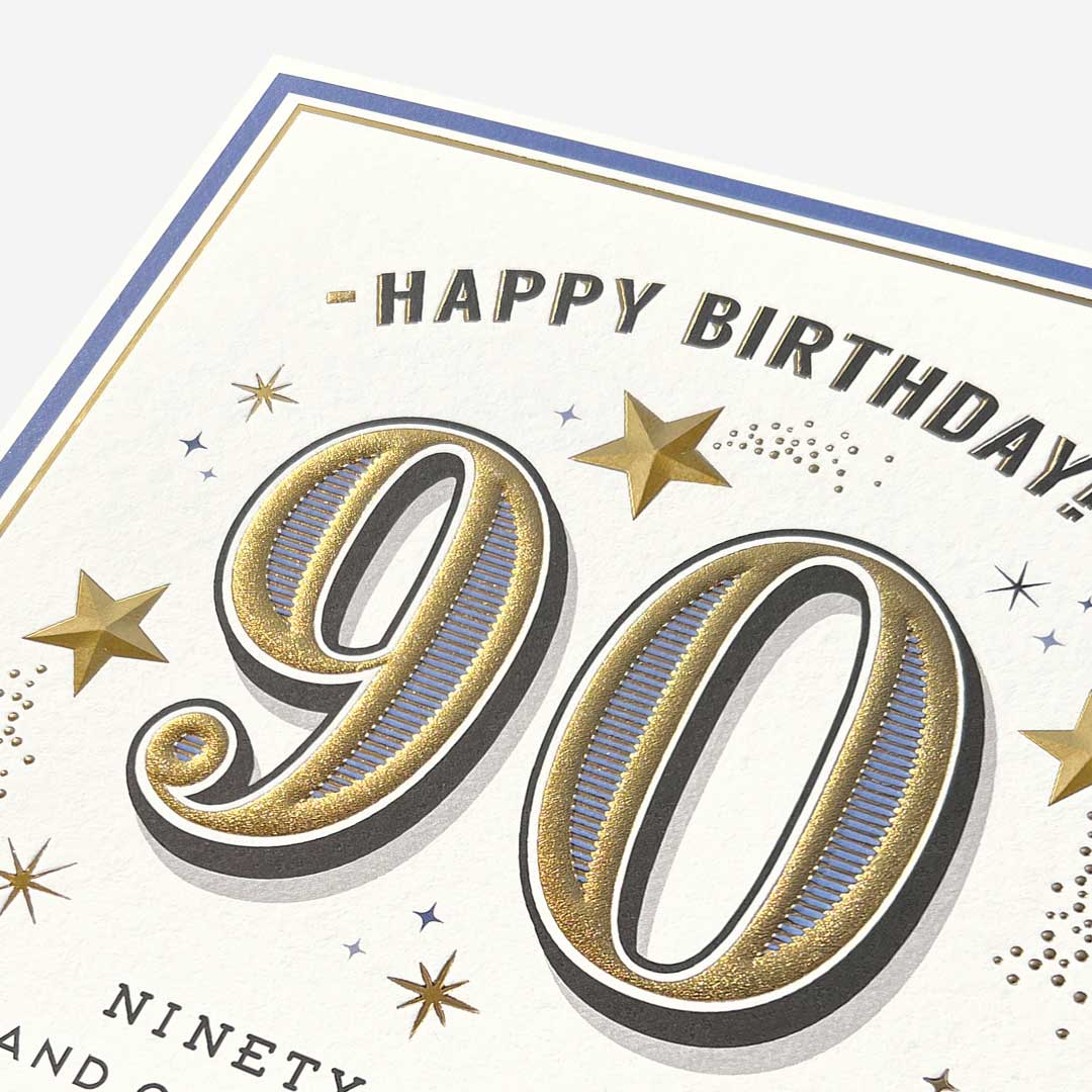 90 today...and one in a million