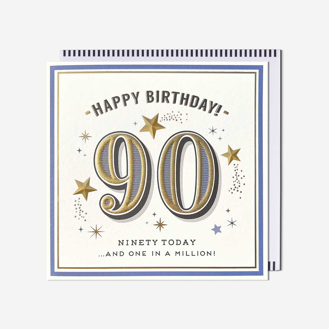 90 today...and one in a million