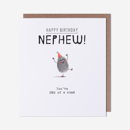 One Of A Kind Nephew Birthday Card