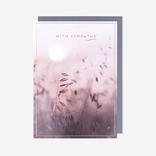 With Sympathy Card