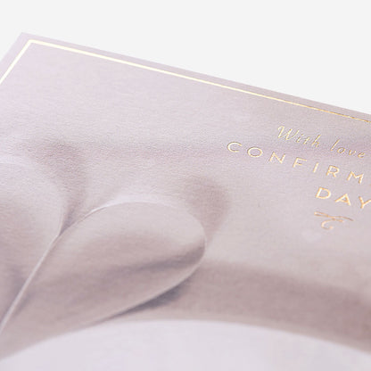 Book Heart Confirmation Card