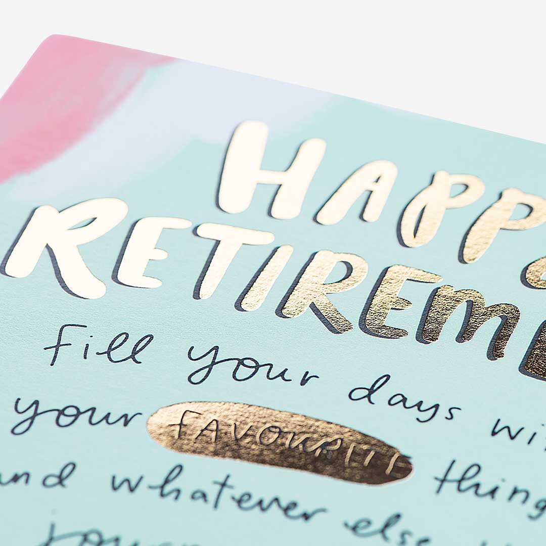 All Your Favourite Things Retirement Card